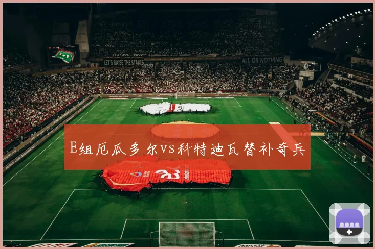 E组厄瓜多尔vs科特迪瓦替补奇兵
